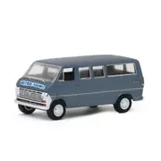 Greenlight Licensed 1:64 Scale Ford Club Wagon Global Airlines 1969 Diecast Model Car