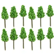 Handmade 55cm HO Scale Model Trees Set of 20 Perfect for Train Layouts