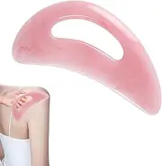 Large Body Gua Sha, 1 Pcs Guasha Tool, Lymphatic Drainage Tool for Eliminate Cellulite and Promote Lymph Circulation, Large Gua Sha Massage Tool, Anti Cellulite Massager for Man And Women (Pink)