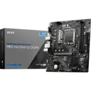 MSI H610M-G DDR4 Desktop Motherboard - Intel H610 Chipset - Socket LGA-1700 - Mi