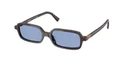 Miu Miu MU11ZSF Asian Fit 22C60O Women’s Sunglasses Brown Size 52