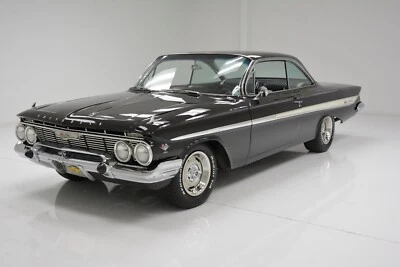 1961 Chevrolet Impala black frnt qtr | 24x36 inch POSTER | classic