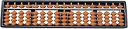 Abacus Soroban 17 Digits Rods Chinese Japanese Abacus Calculator Educational Tools Abacus Counting Tool for Adults, Kids
