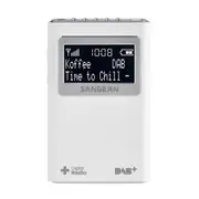 Sangean DAB+ & FM Pocket Radio - White