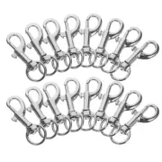 40pcs Dog Leash Metal Clasp Pet Leash Hooks Multipurpose Snaps Hooks Snap