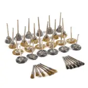 36pcs Wire Wheel Brush Set Eco-Friendly Rust Removal Tools For DIY Projects YAN