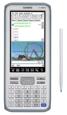 Casio FX-CG500 3D Color Graphing Calculator with CAS, Upgrade to CP400 ClassPad