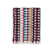 Miss April Pompom Multicoloured 80x55 Bath Mat