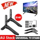 TV Stand Bracket For 32-65inch LCD Pedestal Desktop Rack Adjustable Table Holder