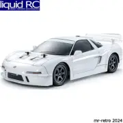 Tamiya 47506 1/10 RC 1998 Honda Nsx Racing White Painted Body Tt-02 Limited E
