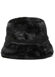 Eugenia Kim Yuki Faux fur Bucket hat - Black ONE SIZE