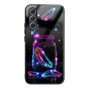 Pattern Printing Phone Case for Samsung Galaxy A34 5G Tempered Glass TPU Case Phone Cover