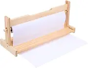 FOYTOKI Kids Art Easel Roll Paper Stand Baby Blank Paper Rack Storage Paper Holder Lightweight