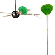 Ceiling Fan Cleaner Duster Flexible Detachable Handle Dust Cleaner