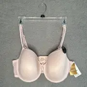 Chantelle Depuis 1876 Full Coverage Underwire Bra Pink Size 38DD 3581