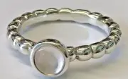 PANDORA | ROSE QUARTZ SWEET DREAMS RING ✪NEW✪ 190244RQ RETIRED RARE 925 ALE USA
