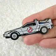 Ghost Busters Car Themed Enamel Pin
