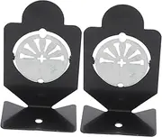 Milisten 2pcs Rotatable Training Targets Durable Rotary Shooting Board for Practice Safe Multi Functional Design for Repeated Use Present for Shooting Enthusiasts