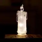 Electronic Candle Fine Workmanship Wide Applicability Electronic Glowing Feast