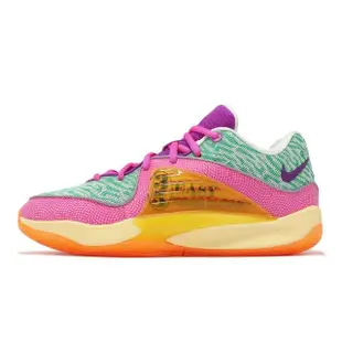 【NIKE 耐吉】籃球鞋 KD16 ASW EP 男鞋 全明星賽 All Star Durant 紫 綠 橘(FJ4238-300)