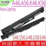 ASUS A32-K56 電池 華碩 S56 S56C S56CA S56CB S56CM S505 S505C S505CA S505CB S505CM U48 U58 E46 V550