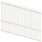 ProtectorAl 1201-2400mm x 1800mm Surfmist Picket Top Pool Fence Panel Raked Up to 15º