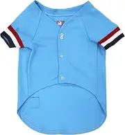 MLB ST. Louis Cardinals Vintage Throwback Jersey for Dogs & Cats in Team Color. Comfortable Polycotton Material, Extra Small