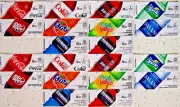 Vending Machine Labels (20) Bottle 20oz Coke Diet Sprite Flavor Strip Vend Tags