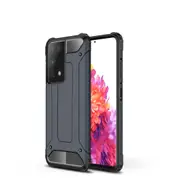 MCC Shockproof Samsung Galaxy S21 Ultra 5G Heavy Duty Tough Case Cover [Dark Blue]