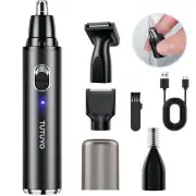 Nose hair trimmer for men [New in 2024, multi-purpose] Etiquette cutter, USB rec