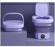 8L Foldable Washing Machine Mini Household Clothes Socks Underwear Cleaning Wash