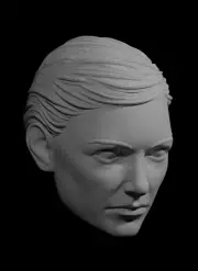 Dedra Meero v1 Andor custom head for 4" 6" 7" 12" Star Wars action figure