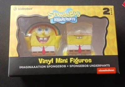 Kidrobot SpongeBob SquarePants Vinyl Mini Figures 2021 NIP