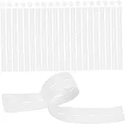 CHILDWEET 50pcs Elastic Band Pants Clothes Storage Elastic Home Accessory for Travel Closet Organization