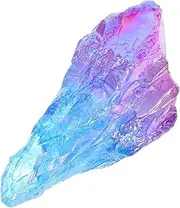 KOCKSHION Crystal Stone Ornament Natural Decorative Craft for Home Decor Texture for Indoor Decoration and Vibrant Color Accent