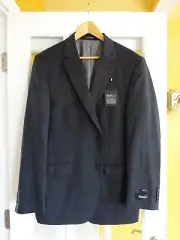 New Awearness Kenneth Cole Suit Jacket 46L Wool Gray