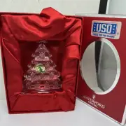 Waterford Crystal Ornament 2005 USO For The Troops Tree Christmas Made Ireland