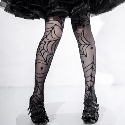 Women Girls Sheer Overknee Socks Stockings Lolita Gothic Punk Japanese Sweet New