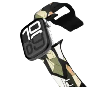 Apple Watch Series 10 (46mm) Impact Band GEO BLOCK CRYSTALS 4, BOHO GEOMETRIC SHAPES MODERN NATURE ABSTRACT PATTERN