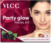 VLCC Party Glow Facial Kit� For Party Ready, Anytime & Anywhere (6 x 10 g)