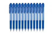 Pentel e-Ball BK130 Retractable Ballpoint Pen 1.0mm Blue Box 12