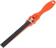 GYQVZSS Sandpaper Ruler Plastic Jewelry Polishing Tools Abrasive Bar Grinding Clip 1pcs