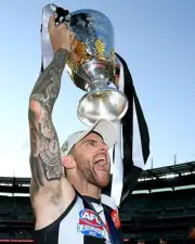 LAMINATED COLLINGWOOD MAGPIES AFL FOOTBALL team poster,FREE POST PREMIERS