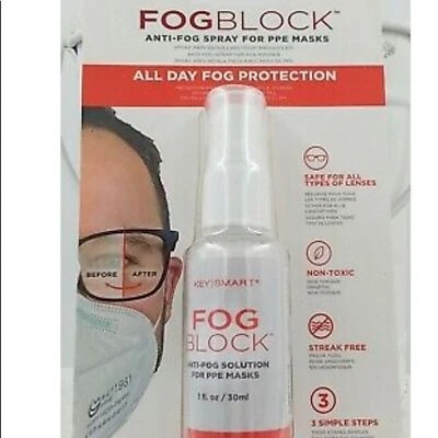 FogBlock Antifog Spray Size: 1 FL OZ.