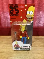 The Simpsons Greatest Guest Stars Tom Petty Action Figure Series 5 NECA 16081 5"