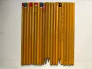20 VINTAGE HARDTMUTH PENCILS: "KOH-I-NOOR" - GRAPHITE / COPYING PENCILS - UNUSED