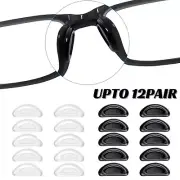 Soft Silicone Stick On Nose Pads Set For Anti Slip Glasses Sun Eyeglasses NEW