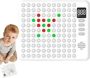 Electronic Chessboard Game - Built-in 9 Board Game AI Strategy Chessboard Console,Portable 4 in a Row Brain Teaser Electronic Educational Toy for Birthday