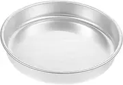 Aluminum Pallet Pie Pan Baking Pan Oven Pan Baking Trays Baking Tins Non Stick Bakeware Pie Tin Pizza Pan for Oven Non-Stick Pizza Pan Baking Tray Non Stick Silver Aluminum Alloy