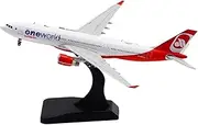 Pre-Built Model Aircraft 1:400 14CM Luxury Model Collectible Airplanes for Air Berlin A330-200 D-ABXA Static Replica Aircraft Miniature Airplane Model